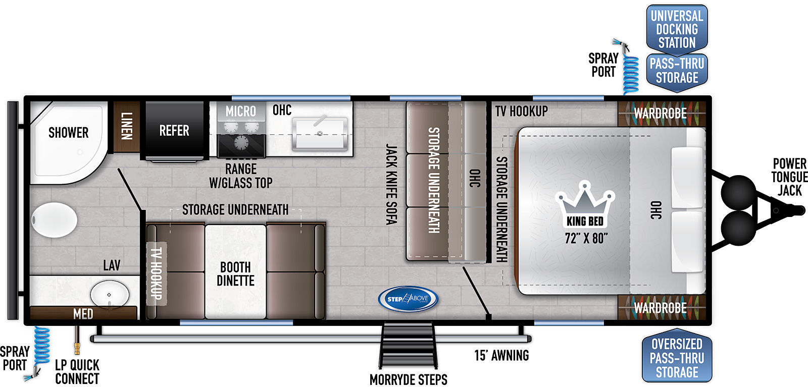 2023 EAST TO WEST RV DELLA TERRA 230RB